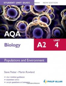 Aqa A2 Biology Unit 4, . Populations and Environment - Steve Potter