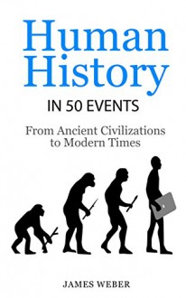 History: Human History in 50 Events: From Ancient Civilizations to Modern Times (World History, History Books, People History) (History in 50 Events Series Book 1) - James Weber