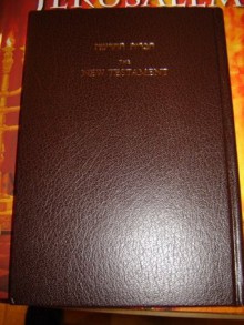 English - Hebrew Bilingual New Testament / Printed in Israel Hebrew - English NT 263DI - Bible Society