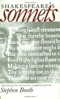 Shakespeare's Sonnets (Yale Nota Bene) - Stephen Booth, William Shakespeare