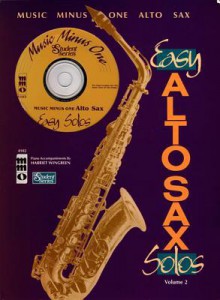 Music Minus One Alto Sax: Easy Alto Sax, Vol. II (Student Edition) - Music Minus One