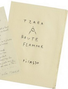 À haute flamme - Tristan Tzara, Pablo Picasso