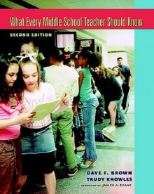 What Every Middle School Teacher Should Know - Dave F. Brown, Trudy Knowles