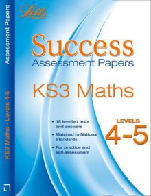 Ks3 Maths Levels 4-5: Assessment Papers - Hartman, Bob Hartman