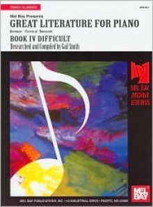 Great Literature for Piano Book 4 (Difficult) - Gail Smith