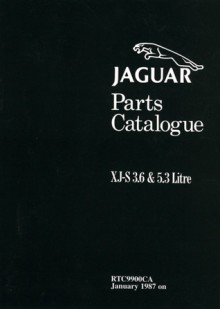 Jaguar XJ-S 3.6 & 5.3 Range Parts Catalog - Brooklands Books Ltd