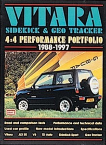 Vitara, Sidekick & Geo Tracker 4x4 Performance Portfolio 1988-97 - R. Clarke