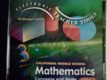 McDougal Littell Middle School Math: Electronic Teacher Tools Course 1 - MCDOUGAL LITTEL