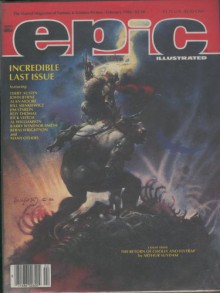 Epic Illustrated Magazine #34 (Volume 1) - Alan Moore, Archie Goodwin, Roy Thomas, Bill Sienkiwicz, Jo Duffy, Jim Starlin, John Byrne, Arthur Suydam, Paolo Eluteri Serpieri, Rick Veitch, Barry Windsor-Smith, Al Williamson, Ken Macklin, Berni Weightson, T. Sagara, S. Plunkett, Terry Austin