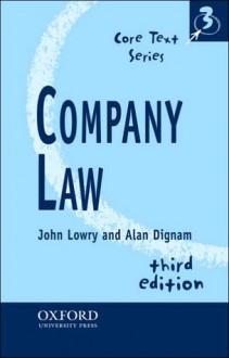 Company Law - John P. Lowry, Alan Dignam