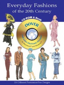 Everyday Fashions of the 20th Century CD-ROM and Book - Tom Tierney