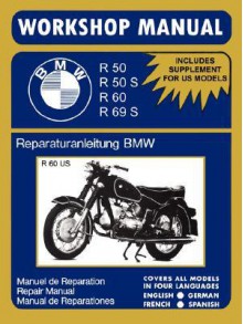 BMW Motorcycles Workshop Manual R50 R50s R60 R69s - Floyd Clymer