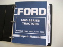 Ford 1300, 1500, 1700, 1900 Tractor Service Manual - Ford Motor Company