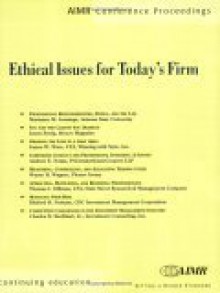 Ethical Issues for Today's Firm - Charles B. Burkhart, Marianne M. Jennings, Charles B. Autburkhard