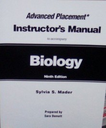 Biology: Instructor's Manual (to Accompany) - Sylvia S. Mader