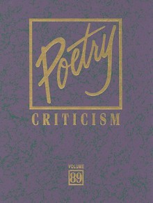 Poetry Criticism, Volume 89 - Michelle Lee