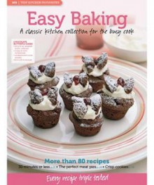 Easy Baking (Mb Test Kitchen Favourites) - Murdoch Books Test Kitchen