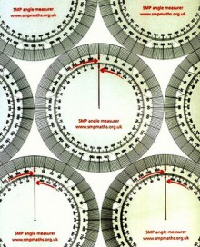 SMP 11-16 Angle Measurers Pack of 5 - School Mathematics Project