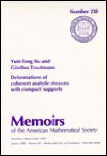 Deformations of Coherent Analytic Sheaves with Compact Supports (Memoirs of the American Mathematical Society) - Yum-Tong Siu, Gunther Trautmann