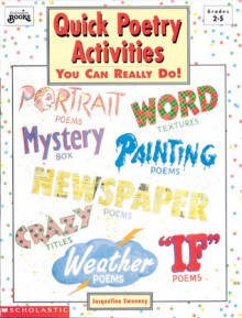 Quick Poetry Activities: You Can Really Do! - Jacqueline Sweeney