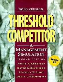 Threshold Competitor: Solo Version (2nd Edition) - Philip Anderson, David A. Beveridge