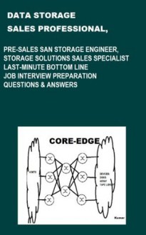 DATA STORAGE SALES PROFESSIONAL, PRE-SALES SAN STORAGE ENGINEER, STORAGE SOLUTIONS SALES SPECIALIST LAST-MINUTE BOTTOM LINE JOB INTERVIEW PREPARATION QUESTIONS & ANSWERS - Kumar