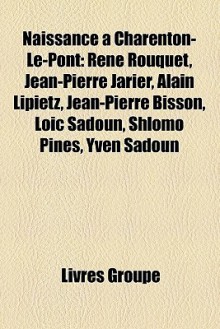 Naissance Charenton-Le-Pont - Livres Groupe