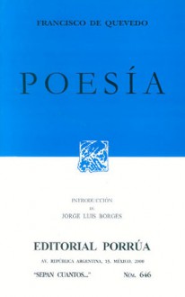 Poesía (Sepan Cuantos, #646) - Francisco de Quevedo