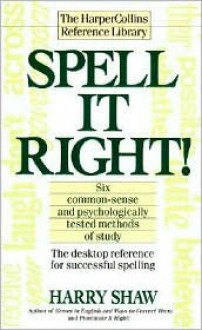 Spell It Right! - Harry Shaw