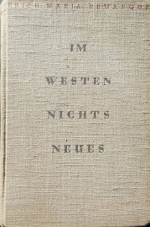 Im Westen nichts Neues - Erich Maria Remarque