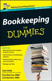 Bookkeeping For Dummies, UK Edition - Lita Epstein, Paul Barrow, Jane Kelly