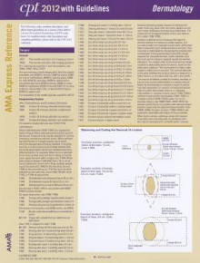 CPT 2012 Express Reference Coding Card Dermatology - American Medical Association