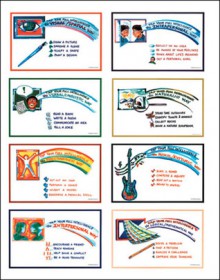 POSTER: Tap Your Multiple Intelligences poster set - NOT A BOOK