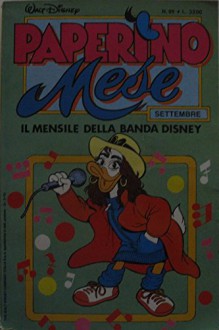 Paperino mese. Il mensile della banda Disney. n°99 del settembre 1988 - AA.VV.