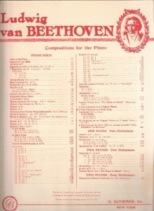 Six Easy Variations on a Swiss Song (18445) - Ludwig van Beethoven, Sigmund Lebert