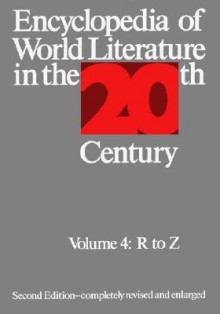 Encyclopedia Of World Literature In The 20th Century - Steven Serafin