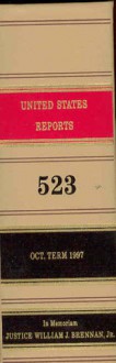 United States Reports, Volume 523: Cases Adjudged in the Supreme Court at October Term, 1997, March 3 Through May 26, 1998 - Frank D. Wagner