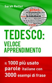 TEDESCO: VELOCE APPRENDIMENTO: Il 1000 più usato parole italiane con 3.000 esempi di frase (Italian Edition) - Sarah Retter