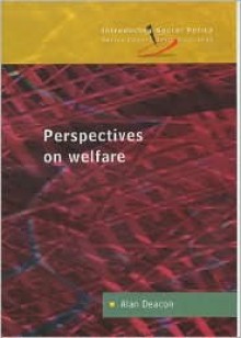 Perspectives on Welfare - Alan Deacon