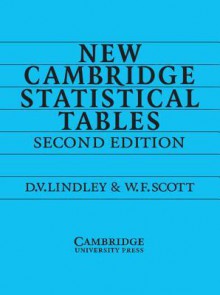 New Cambridge Statistical Tables - D.V. Lindley