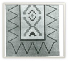 #0505 NAVAJO BLANKET VINTAGE CROCHET PATTERN (Single Patterns) - Princess of Patterns