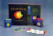 Meditations: A New Guide Book to Simple Wisdom, with Book and Meditation Cards [With Simple Wisdom Mini/E and Companion Cards] - Roxanna Villa