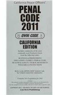 2011 Penal - Qwik Code California - Editor