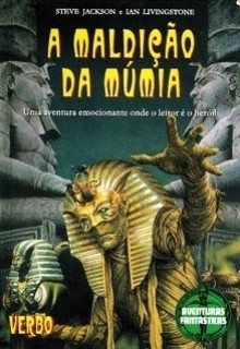 A Maldição da Múmia (Aventuras Fantásticas, #38) - Steve Jackson, Ian Livingston, Jonathan Green