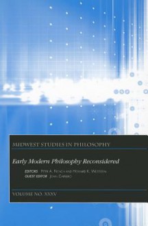 Early Modern Philosophy Reconsidered - Peter A. French