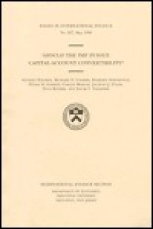 Should the IMF Pursue Capital-Account Convertibility? - Stanley Fischer