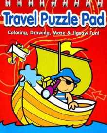 Travel Puzzle Pad: Red - Yoyo Books