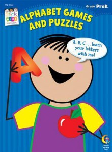 Alphabet Games & Puzzles Stick Kids Workbook - Teresa Domnauer