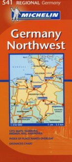 Northwest Germany Map - Michelin Travel Publications