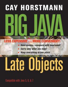 Big Java Late Objects - Cay S. Horstmann